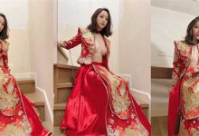 推特福利姬兔兔 情人节被主人调教 穿大红婚纱带着爱液回家给老公 - 瓜多多