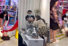 正室怒闯美甲店手撕小三 巴掌扇脸吊带扯烂 胸部都快蹦出来了! - 瓜多多